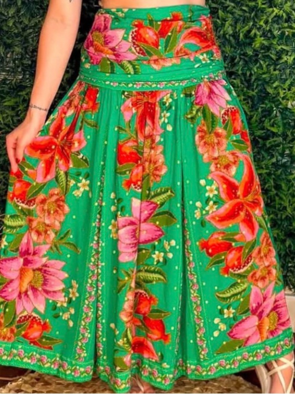 NWT Farm Rio "Fruta de Verão" (Summer Fruit) Maxi Skirt - Picture 3 of 12
